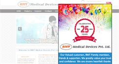 Desktop Screenshot of bmtmedicaldevices.com