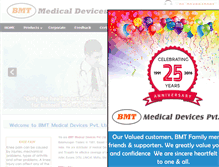 Tablet Screenshot of bmtmedicaldevices.com